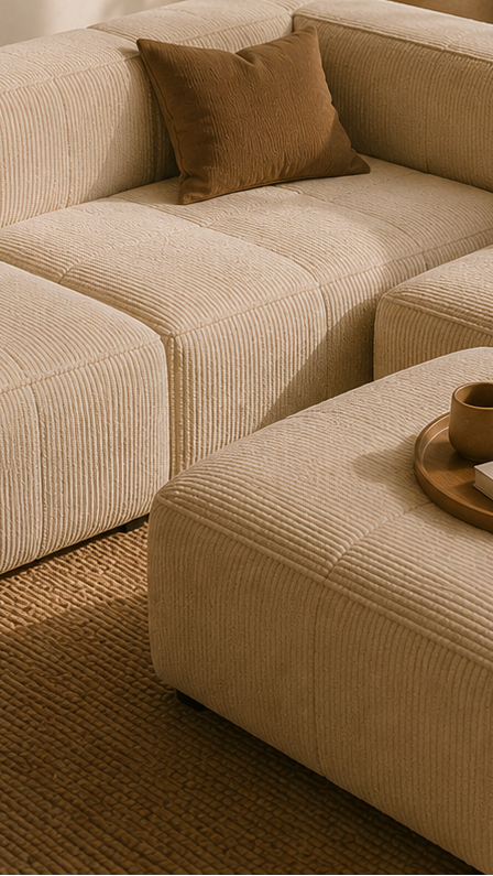 MUNA salas y sofas de autor sin madera