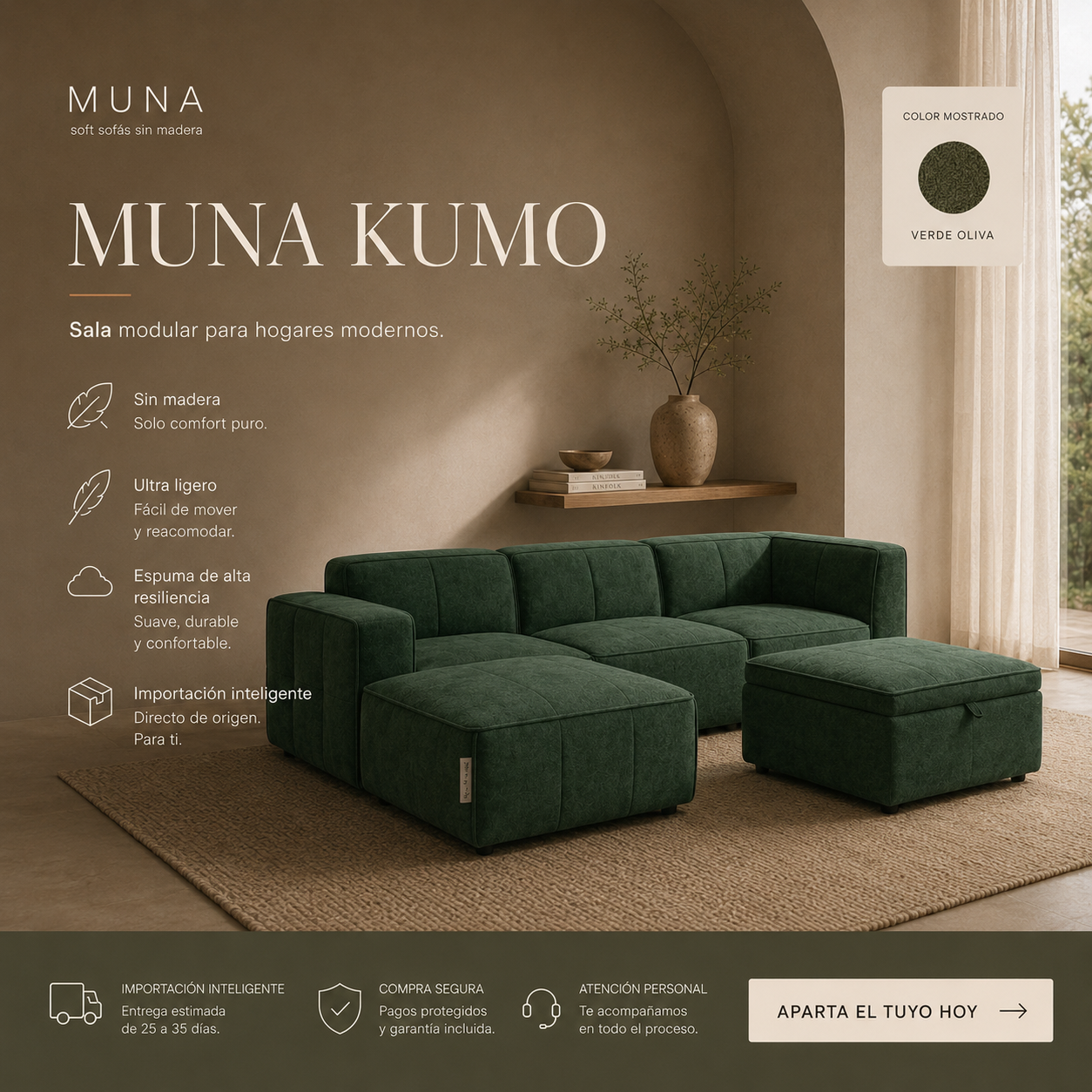 MUNA KUMO (Modular 5pzs)
