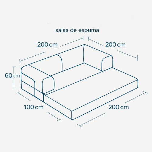 MUNA FOLD Sofa Cama